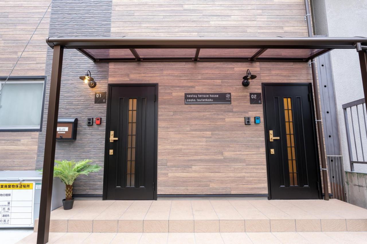 Nestay Terrace House Osaka Tsutenkaku Dış mekan fotoğraf